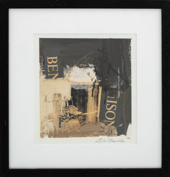 Gayle Wells Mandle Untitled Collage on Paper