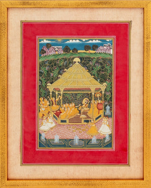 Persian Illuminated Miniature Gouache on Paper (9802439098675)