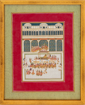 Persian Illuminated Miniature Gouache on Paper (9802442866995)