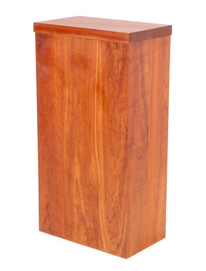 Mid-Century Modern Walnut Pedestal