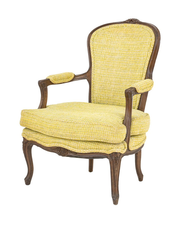 French Provincial Style Chartreuse Bergere