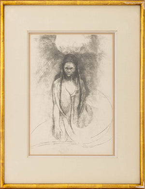 Odilon Redon "Buddha" Lithograph