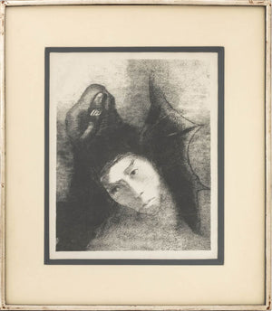 Odilon Redon "Antoine: Quel Est..." Lithograph