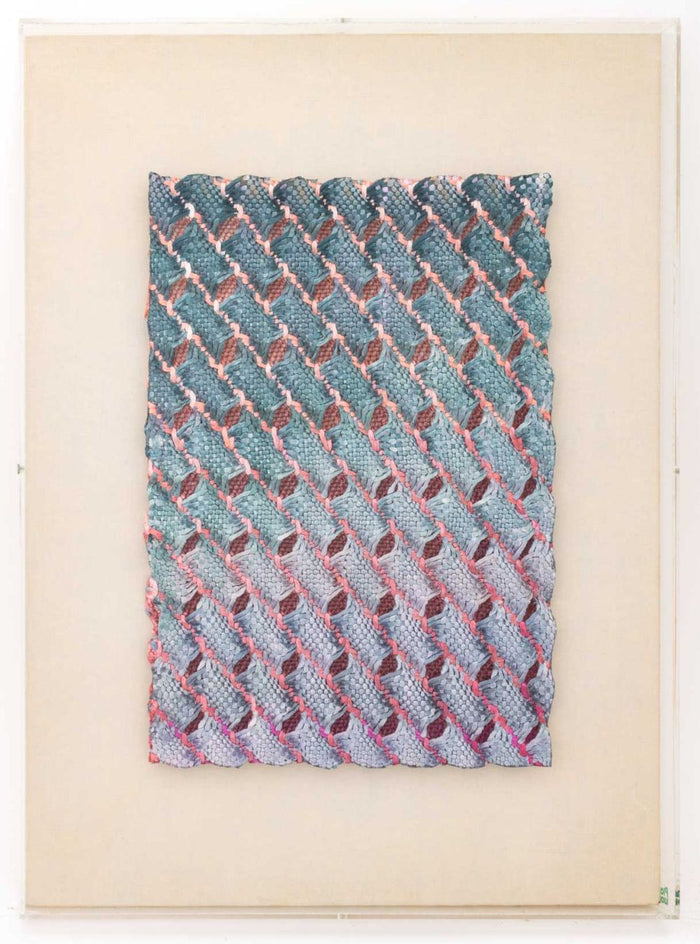 Lia Cook "Little Tunnel E", 1990 Fiber Art