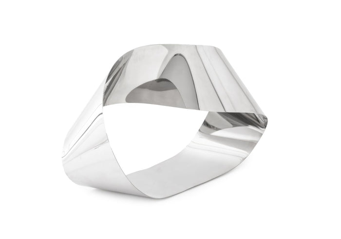 Megaron Abstract Freeform Chrome Sculpture