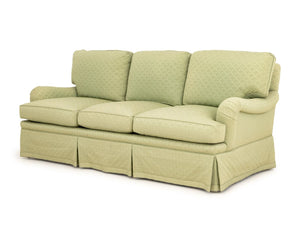 Edward Ferrell Ltd. Green Upholstered 3-Seat Sofa