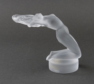 Lalique "Chrysis" Frosted Crystal Sculpture