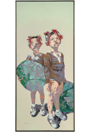 Guo Jin "Children No.2" Oil on Canvas, 2007