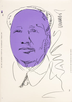 After Andy Warhol  "Mao" Screenprint, 1989-90