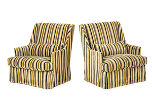 John Saladino "Tejas" Armchairs, Pair