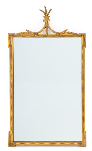 George III Style Giltwood Framed Mirror