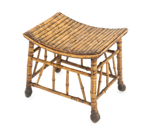 Liberty & Co. Thebes Style Bamboo Stool, ca. 1900