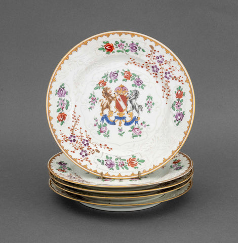 Samson Porcelain Armorial Plates, 5