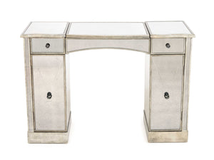 Hollywood Regency Style Mirrored Vanity Table