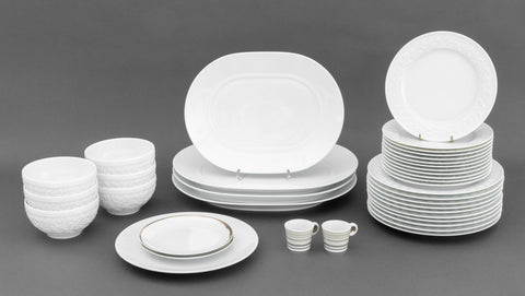 Bernardaud Porcelain Tableware, 37 Pcs.