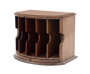 Edwardian Mahogany Letter Rack