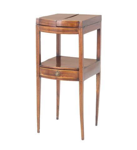 Victorian Flame Mahogany Washstand