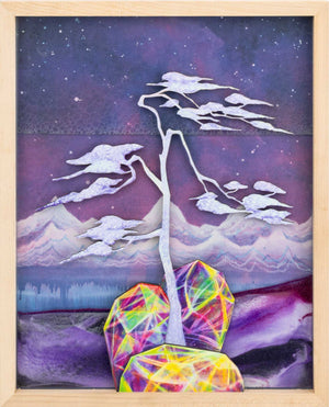 Huang Yuxing "Winter Solstice" Mixed Media, 2021