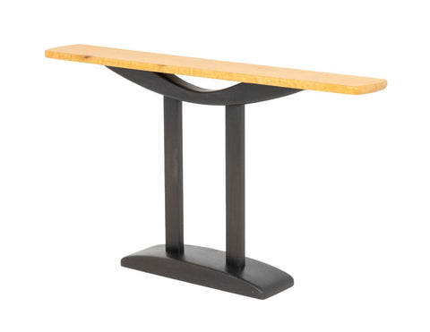 Brueton Deco Style Bird's Eye Maple Console Table