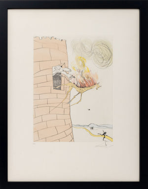 Salvador Dali "Grand Inquisitor ..." Etching, 1974