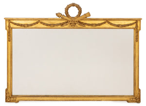 Louis XVI Style Giltwood Framed Mirror