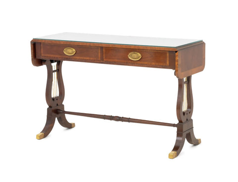 Baker Furniture Mahogany Sofa Table