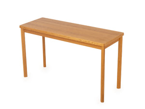 Modern Oak Console Table