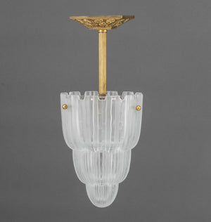 Sabino French Art Deco "Waterfall" Pendant Lamp
