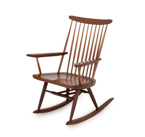 George Nakashima Walnut New Rocking Chair, 1962