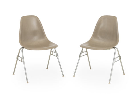 Eames for Herman Miller Shell Chairs, Pair