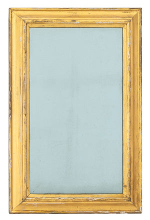 Modern Rectangular Giltwood Framed Mirror