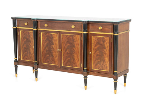 John Widdicomb Flame Mahogany Sideboard