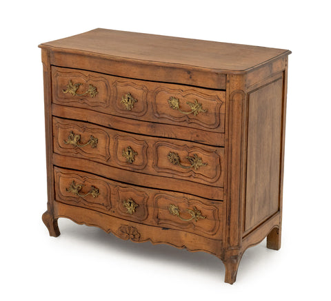 Baroque Oak Chest of Drawers, 18th C.