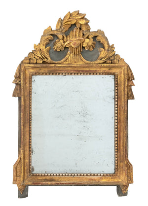 Louis XVI Giltwood Framed Mirror, 18th Century