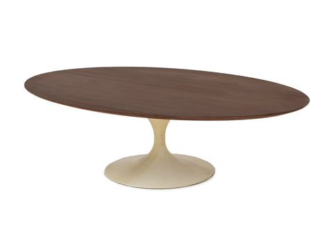 Eero Saarinen for Knoll Walnut Tulip Coffee Table