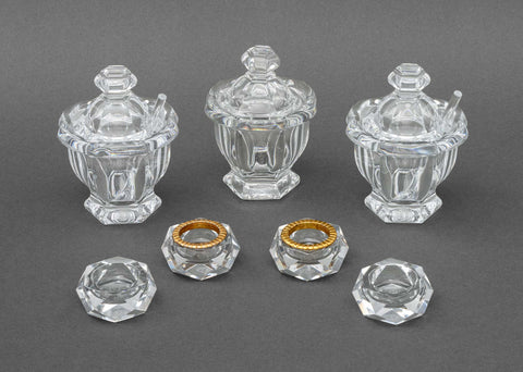 Baccarat Crystal Tableware, 7 Pcs.