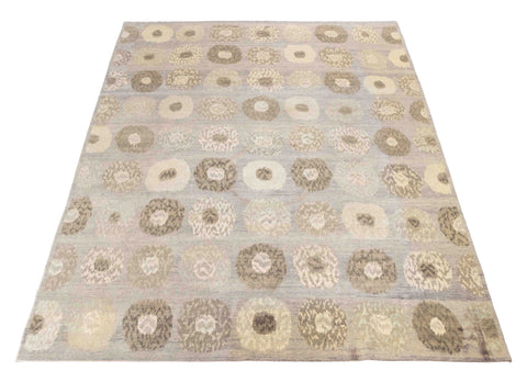 Concentric Circle Pattern Carpet, 11' 6