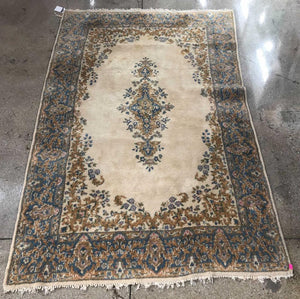 Kerman Wool Carpet,  4' 11" x 2' 11" (9008694231347)