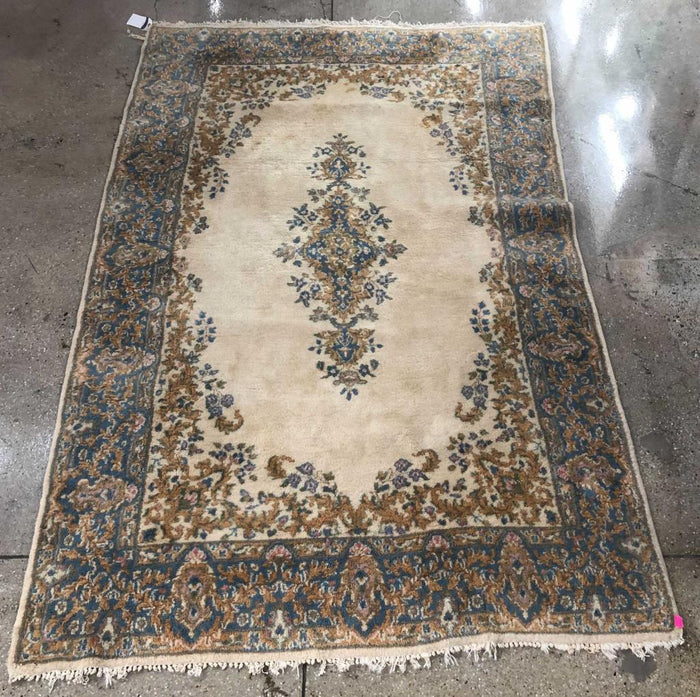 Kerman Wool Carpet,  4' 11" x 2' 11"