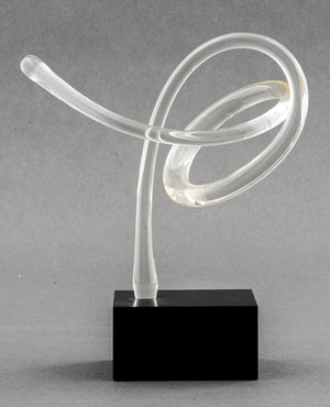 Whitfield & Kelemen Abstract Glass Sculpture, 1989 (9458129731891)