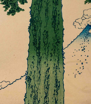 After Hokusai "Mishima Pass..." Woodblock (9017859768627)