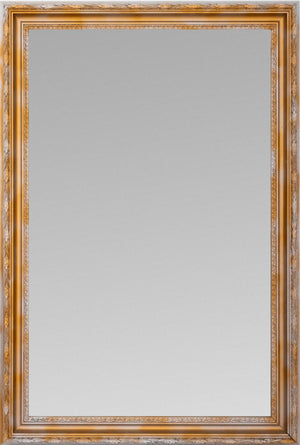Neoclassical Style Gilt and Silvered Washed Mirror (9892939366707)