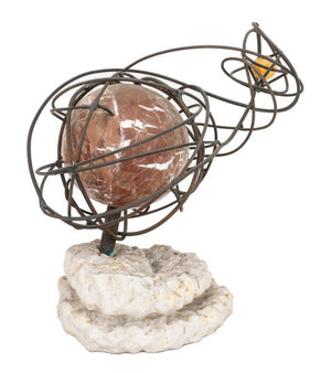 "Armillary Sphere" Modern Abstract Sculpture (8451461153075)