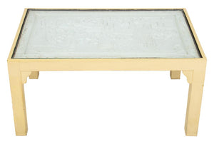 Modern Chinese Plaster Panel Mounted Coffee Table (9032320483635)