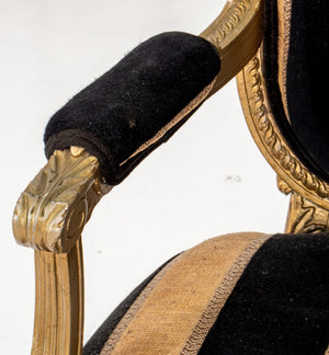 Louis XVI Style Fauteuils a la Reine, Pair (8858541588787)