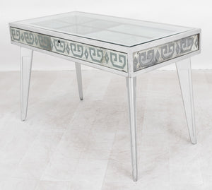 Silvered Art Deco or Moderne Vitrine Table, 1940s (8954787365171)