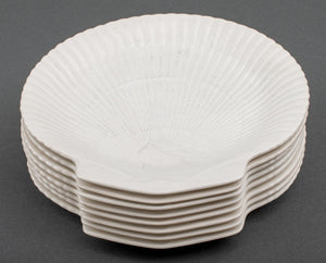 Wedgwood "Nautilus" Pattern Luncheon Plates, 8 (8901398593843)