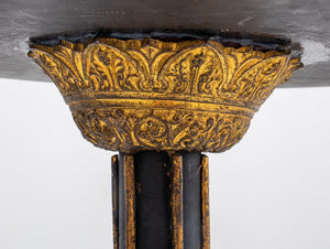 Victorian Gilt Lacquered Stone Top Side Table (9058073116979)