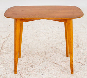 Mid-Century Modern Walnut Side Table (9223232979251)