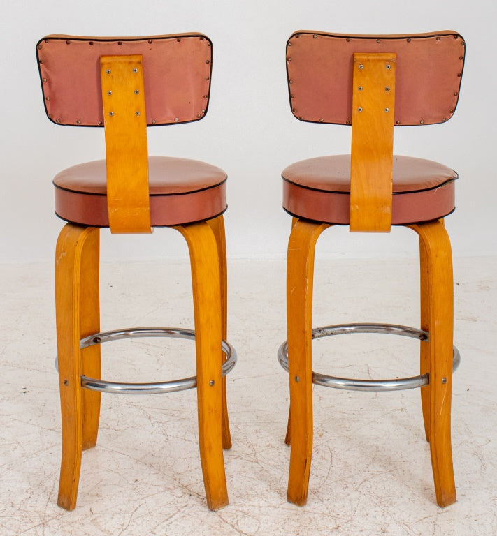 Mid Century Modern Bar Stools 1950s Showplace